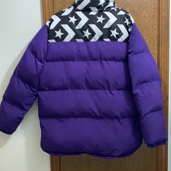 Converse Puffer Jacket Purple Mens Size 2XL NWOT - Picture 5 of 5